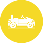 Lengvojo automobilio kabrioleto ikona