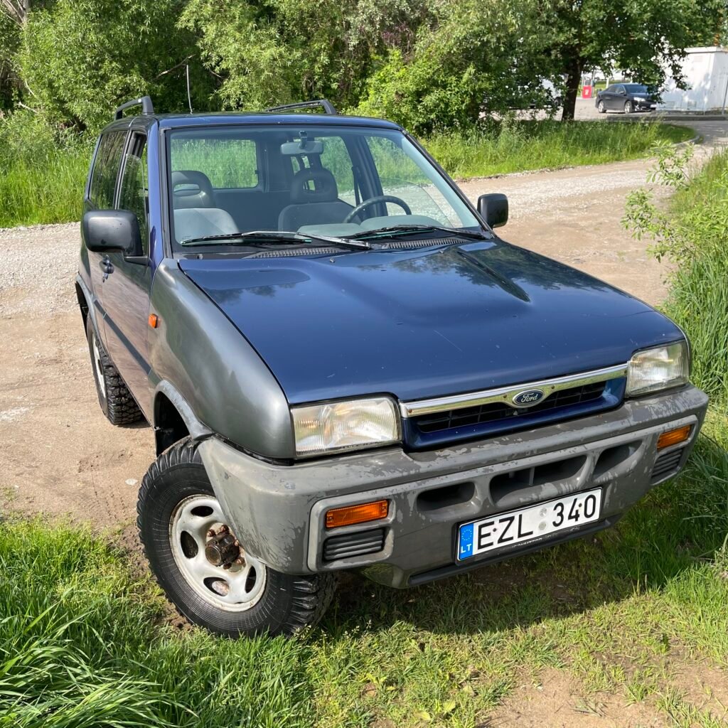 Mėlynas Ford Maverick visureigis – Ford automobilių supirkimas AutoDylas